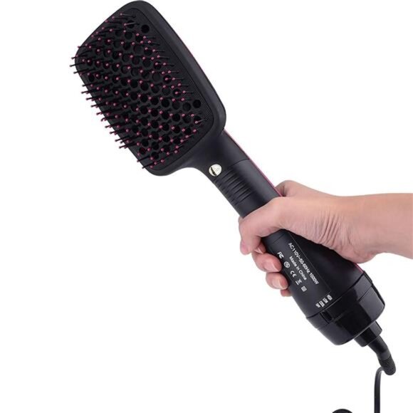 Hair Dryer Bursh, Detangling Straightening Smoothing in One Step, - Picture 1 of 7